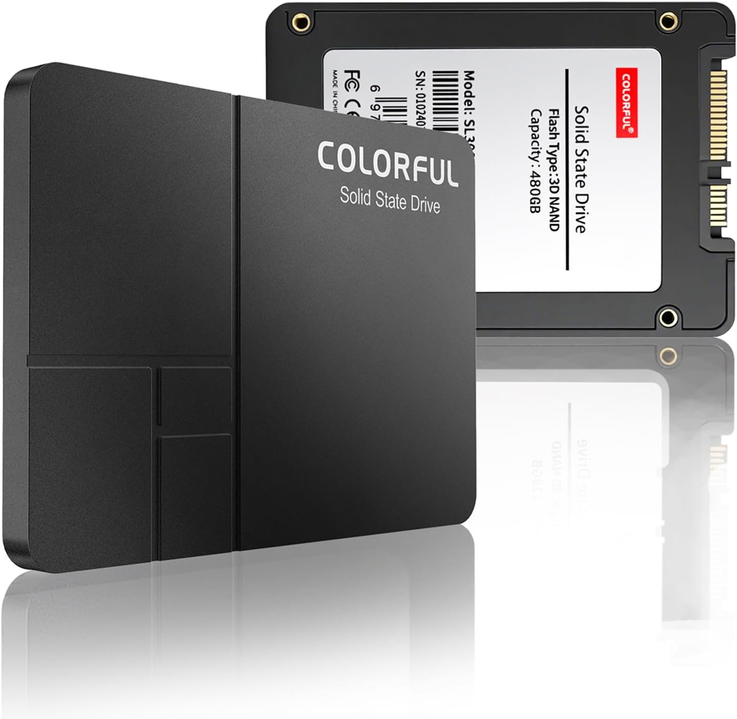 480GB SSD,SSD 480GB,2.5 SATA III Internal – 500Mb/S Read, 450Mb/S Write with TLC