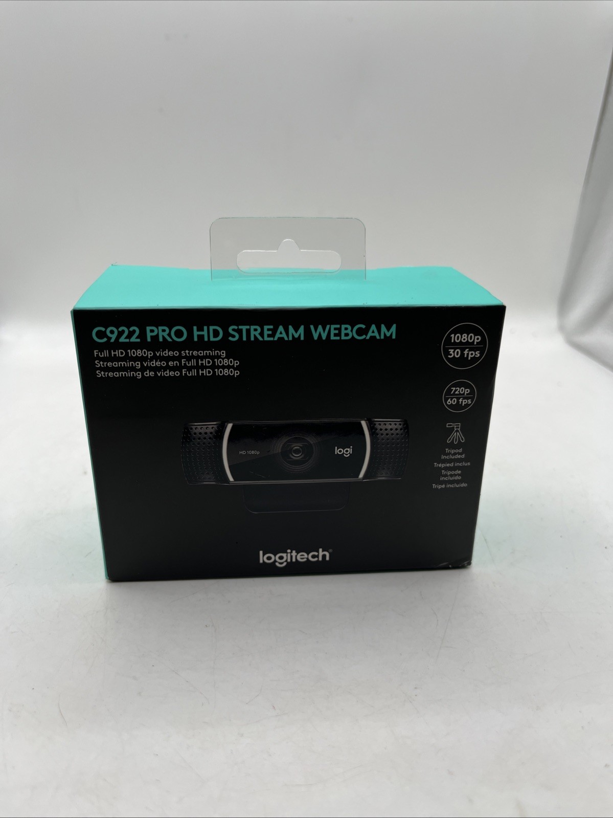 New Logitech C922 Pro HD Webcam 960-001087 Sealed in Box