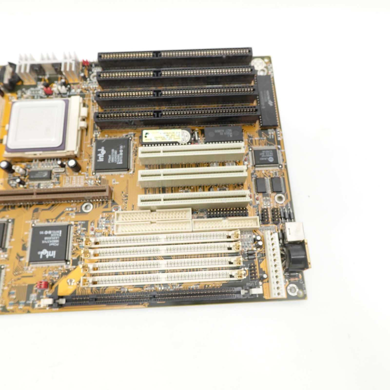 FIC PA-2012 Socket 7 Motherboard AMD K6-2 350MHz AT Baby AT Vintage