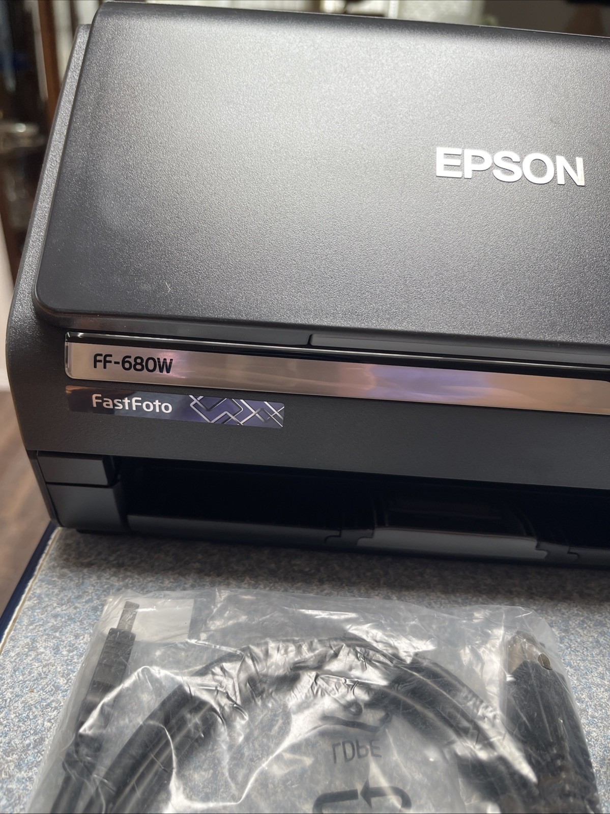 EPSON FastFoto FF-680W Document Scanner Used