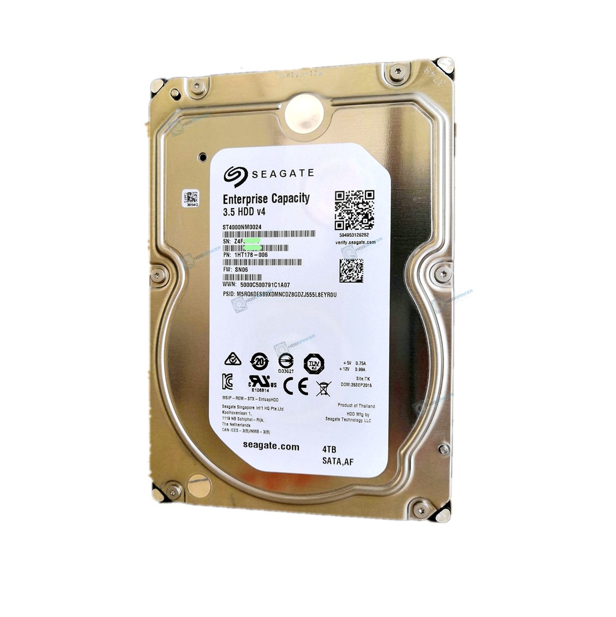 ST4000NM0024 Seagate Constellation ES.3 4TB 3.5″ SATA 6Gb 7.2K 128MB Hard Drive