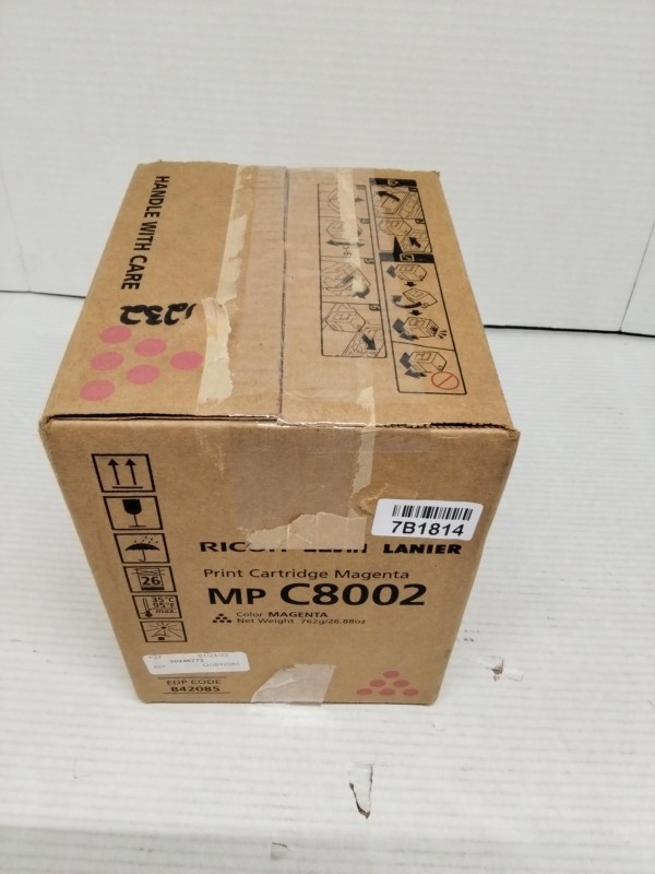 Ricoh 842085 Magenta Toner Ctg for Ricoh MP-C6502 Series