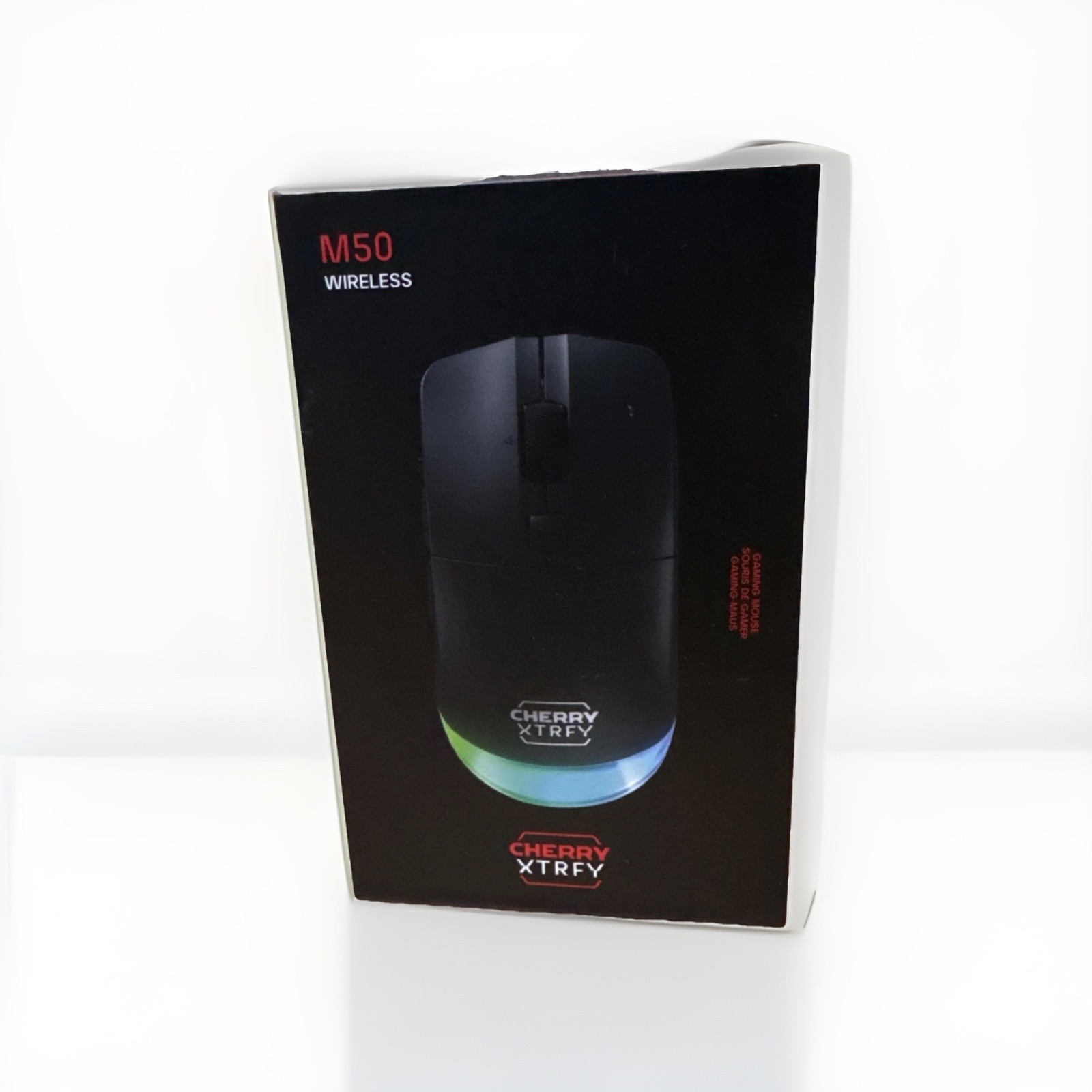 Cherry Xtrfy M50 Wireless Gaming Mouse Black New In Sealed Box