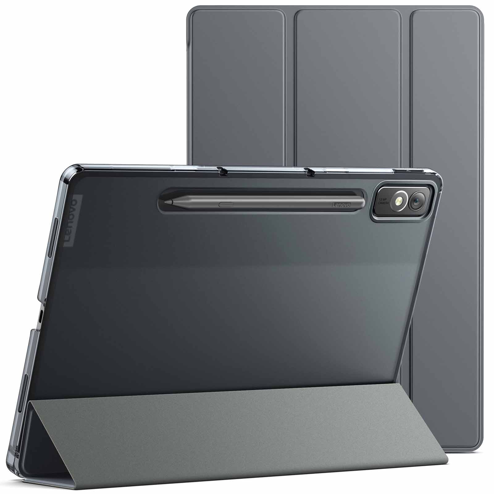 JETech Case for Lenovo Tab P12 12.7-Inch with Stylus Holder, Auto Wake/Sleep