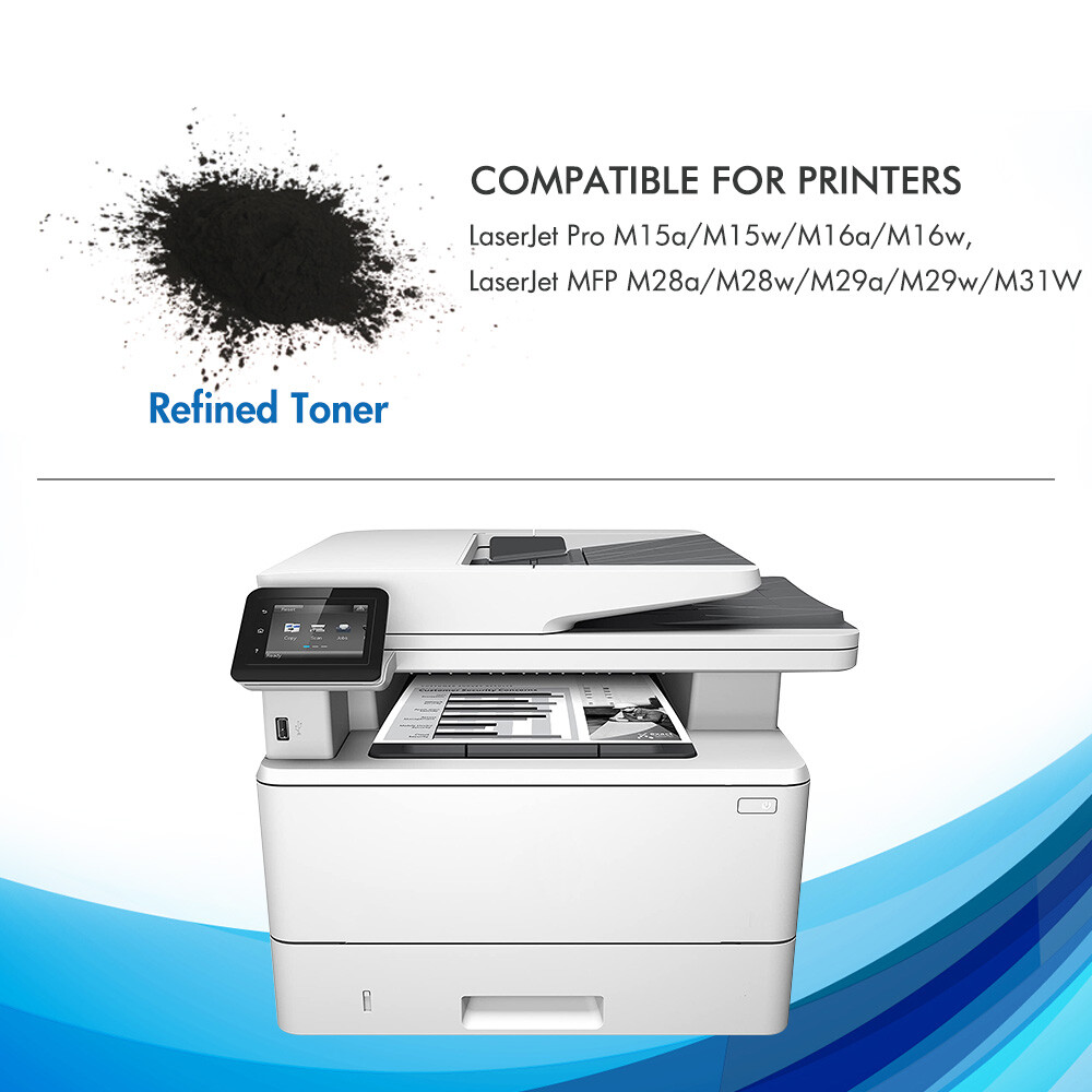 4x CF248A Toner Cartridge For HP 48A Laserjet Pro M15W MFP M29W M28W M16W M28a