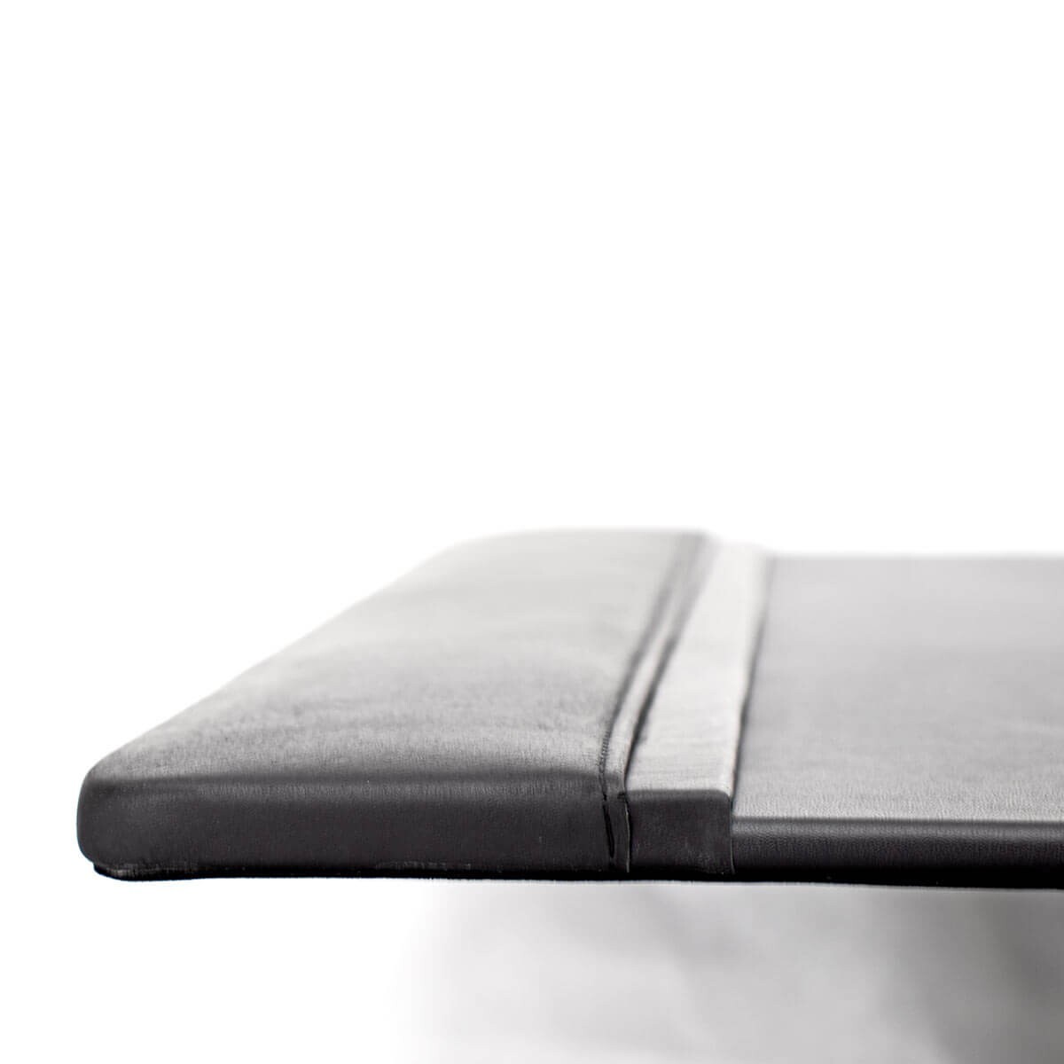 Leather Desk Pad (34 x 20) (Black) w/ Side Rails