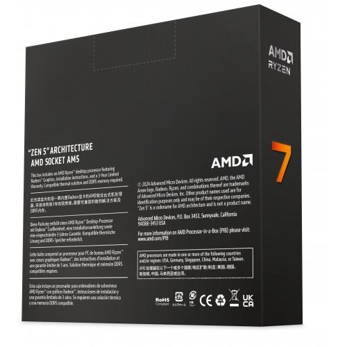AMD Ryzen 7 9700X 8-Core 16-Thread Desktop Processor – 8 Core And 16 Thread – Up