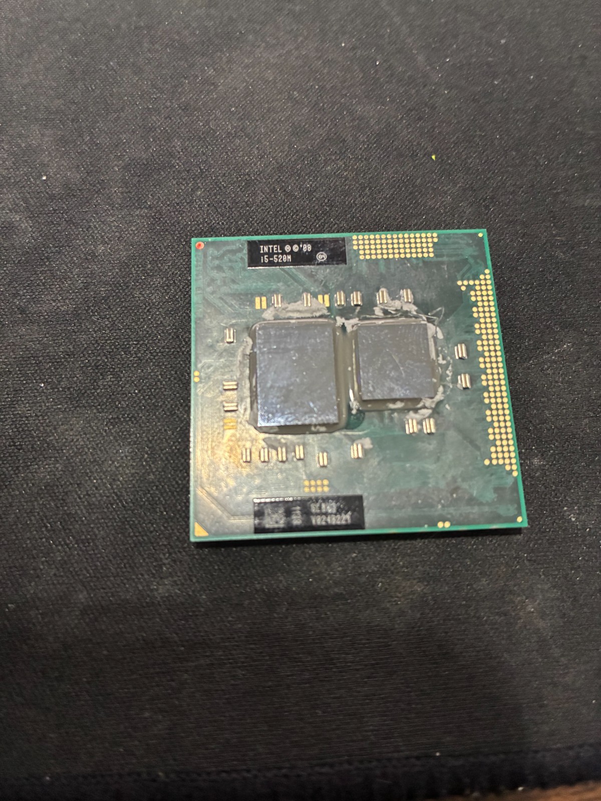 Intel Core i5-520M 2.40GHz 2-Core 3MB Socket G1 Laptop Mobile CPU