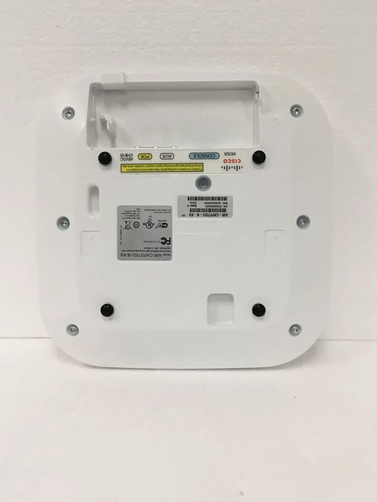 LOT OF 10 Cisco AIR-CAP2702I-B-K9 Wireless Access Point – TESTED WORKING READY !