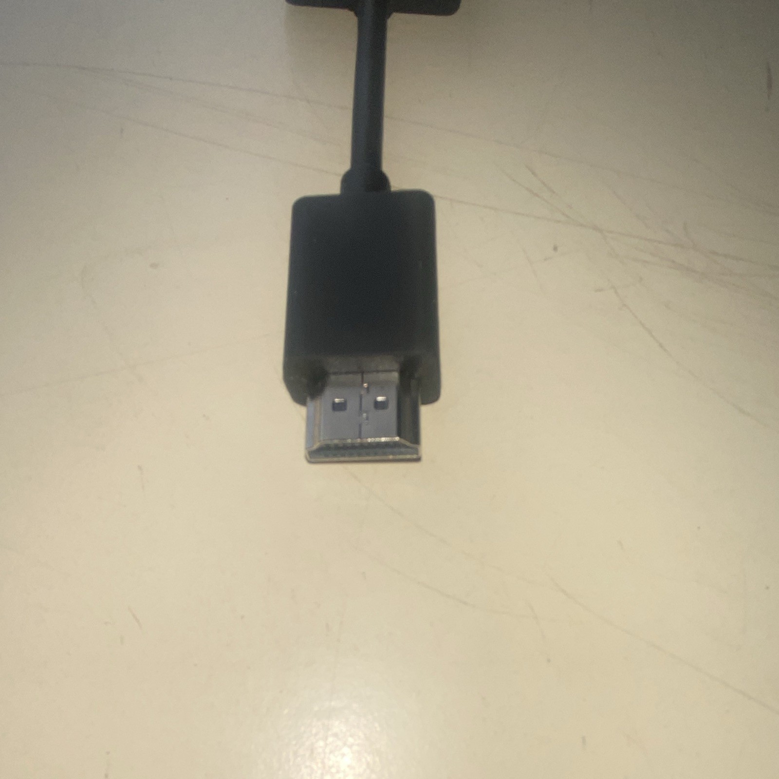 HDMI Standard Male to HDMI Standard Female 1 ft Extension Adapter Cable Black