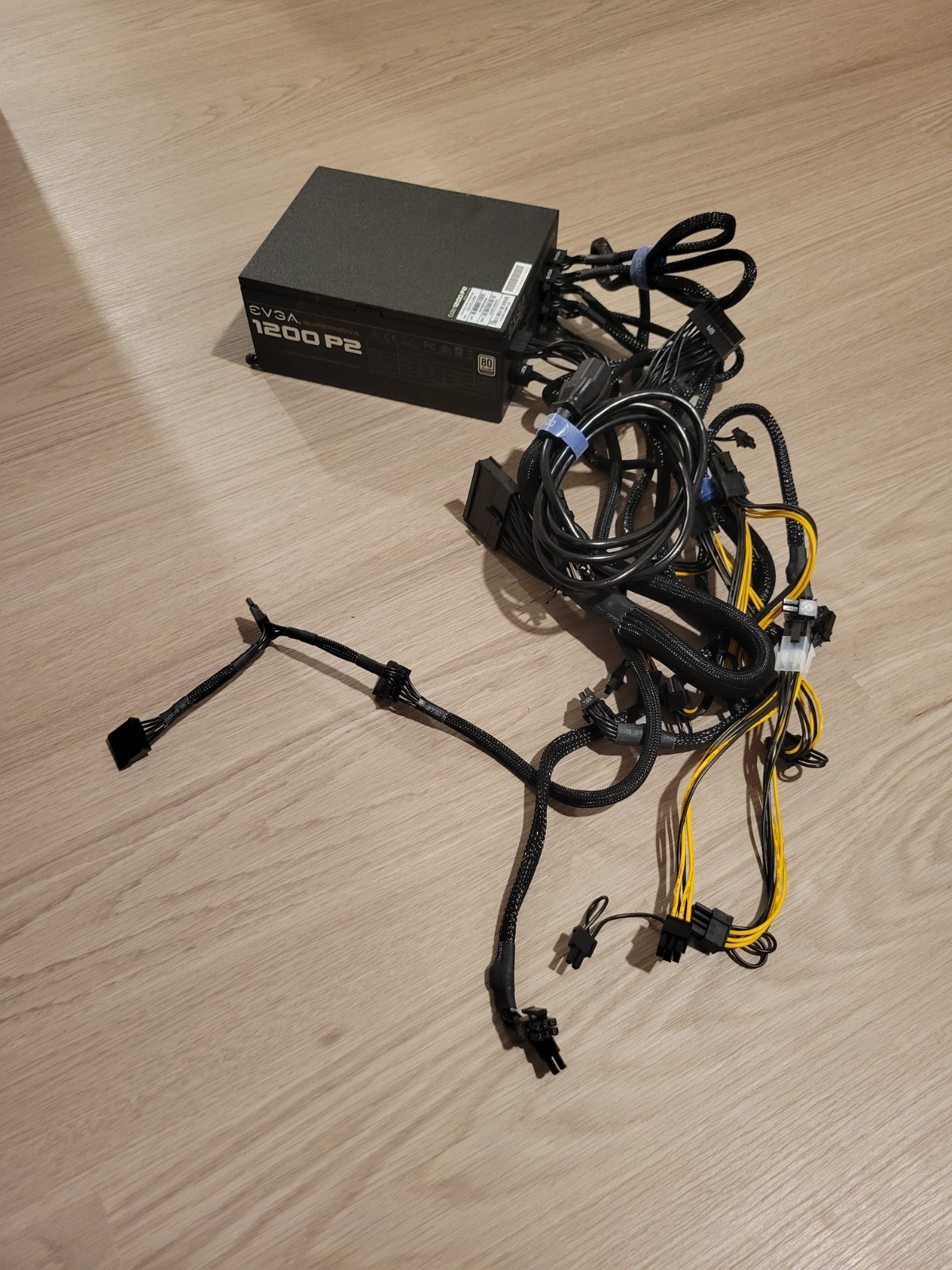 EVGA SuperNOVA 1200-P2 80+ Platinum 1200W Power Supply PSU 220-P2-1200