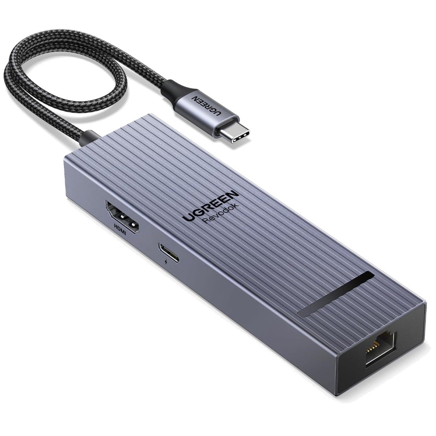 USB C Hub 6-in-1 Adapter 4K HDMI, 100W PD for MacBook, iPad