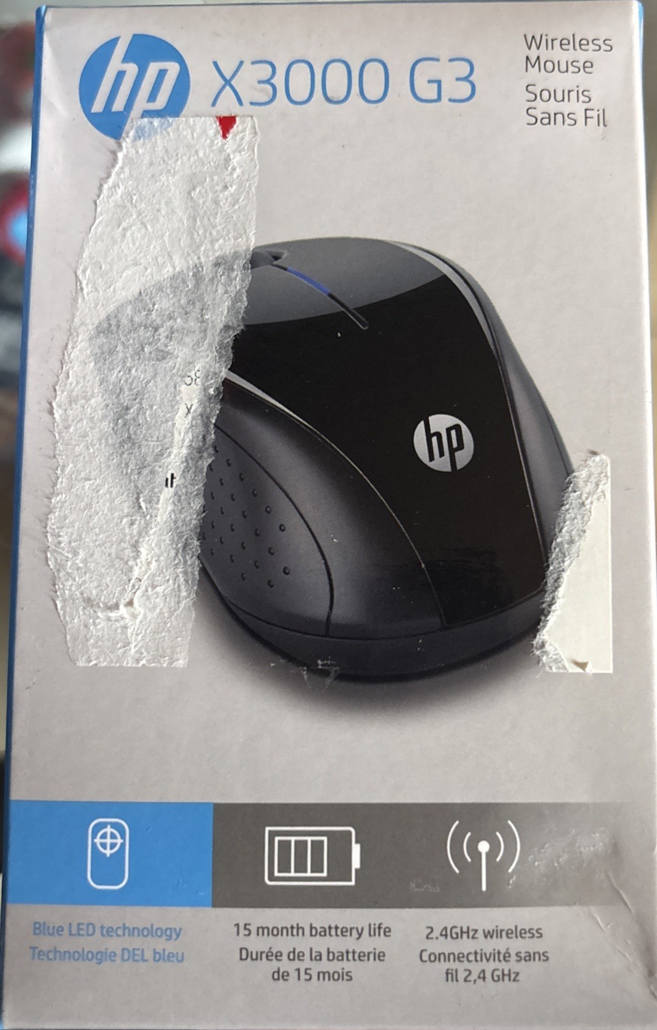 HP X3000 G3 Wireless Mouse