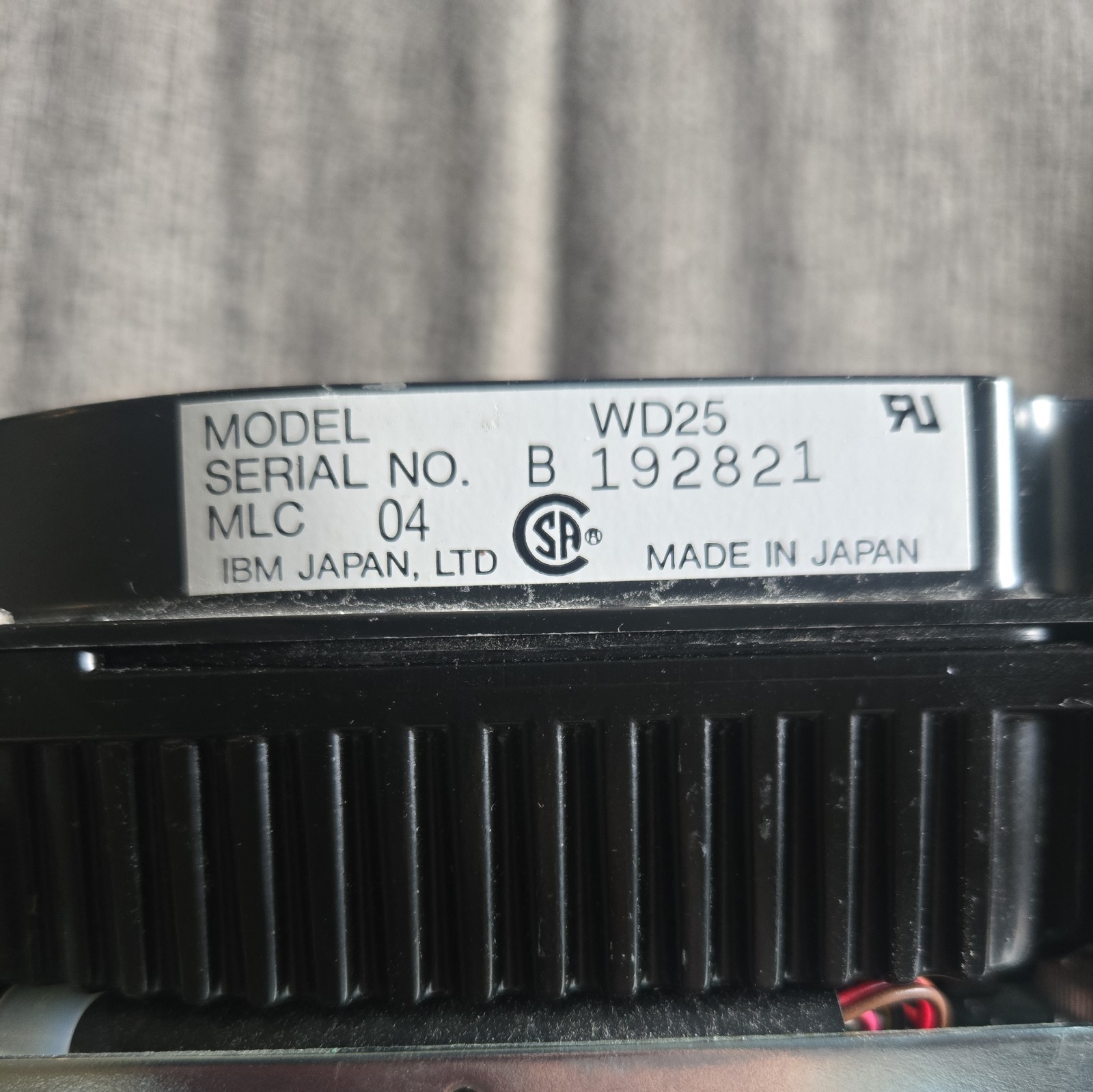 VINTAGE IBM WD25 20MB