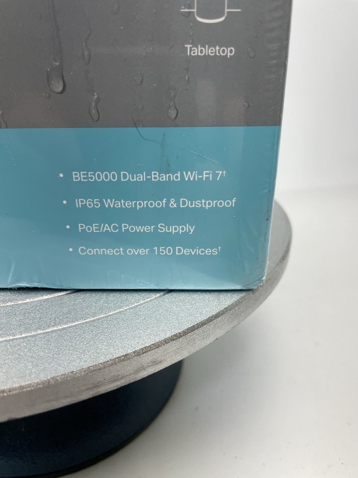 Dual-Band Deco BE25 Mesh Wi-Fi 7 Extender – Secure Outdoor Connectivity, 1-Pack