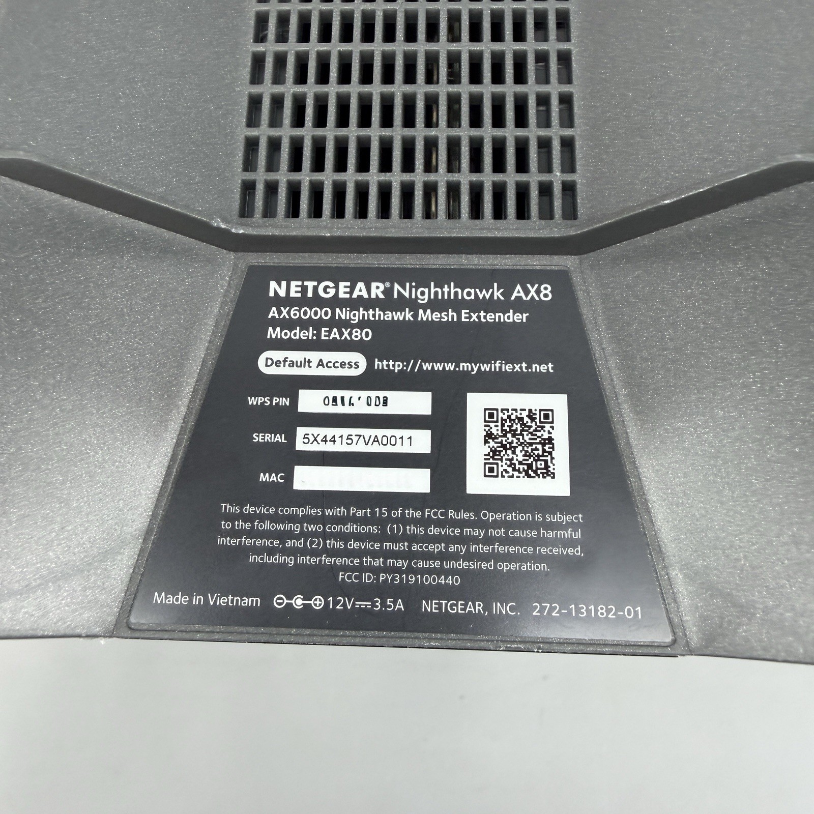 Netgear Nighthawk AX8 AX6000 WiFi 6 Mesh Extender EAX80 w/ Adapter – Tested