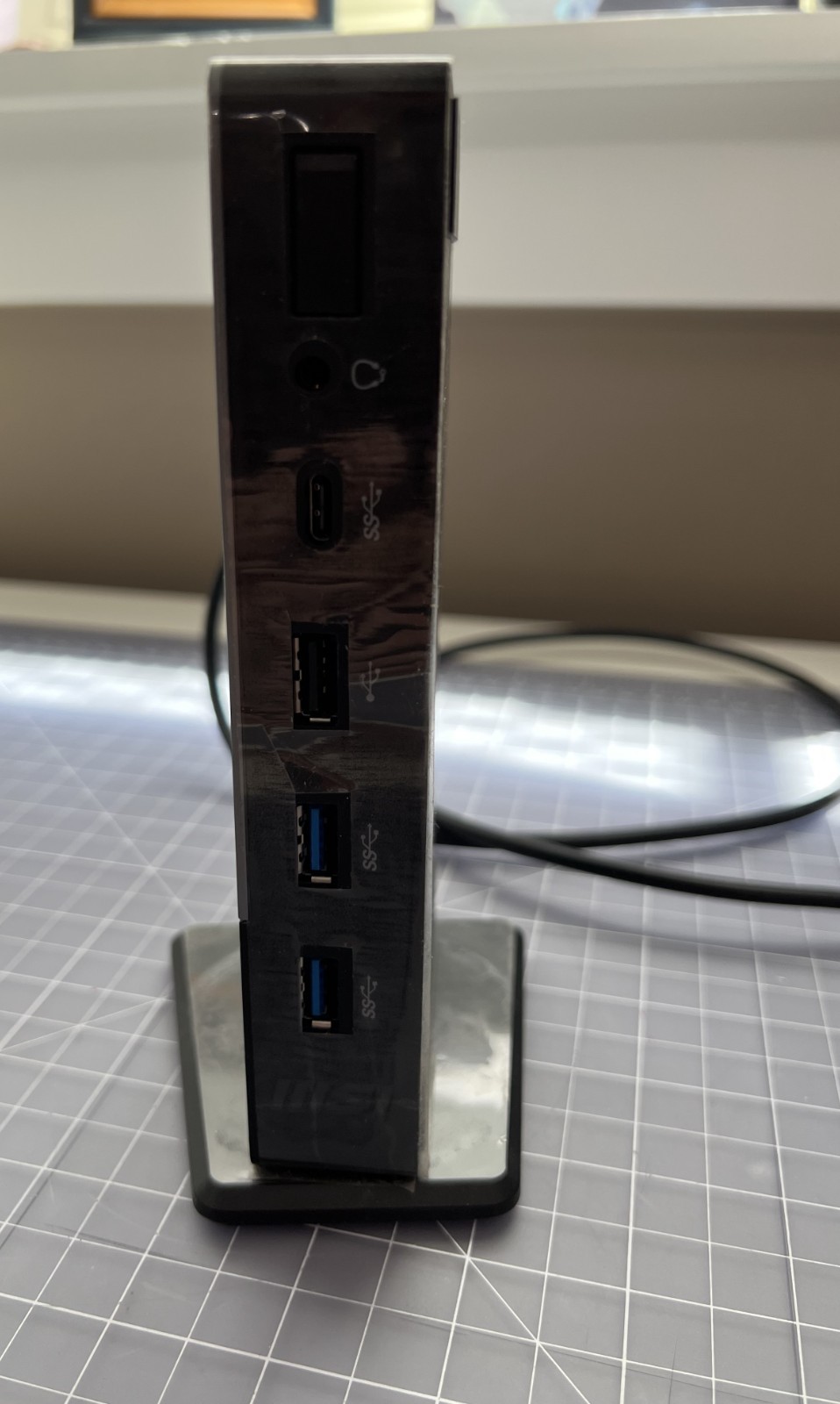 MSI_USB-C Docking Station Gen2 MS-IP15 HDMI DisplayPort Ethernet USB-C (Untested