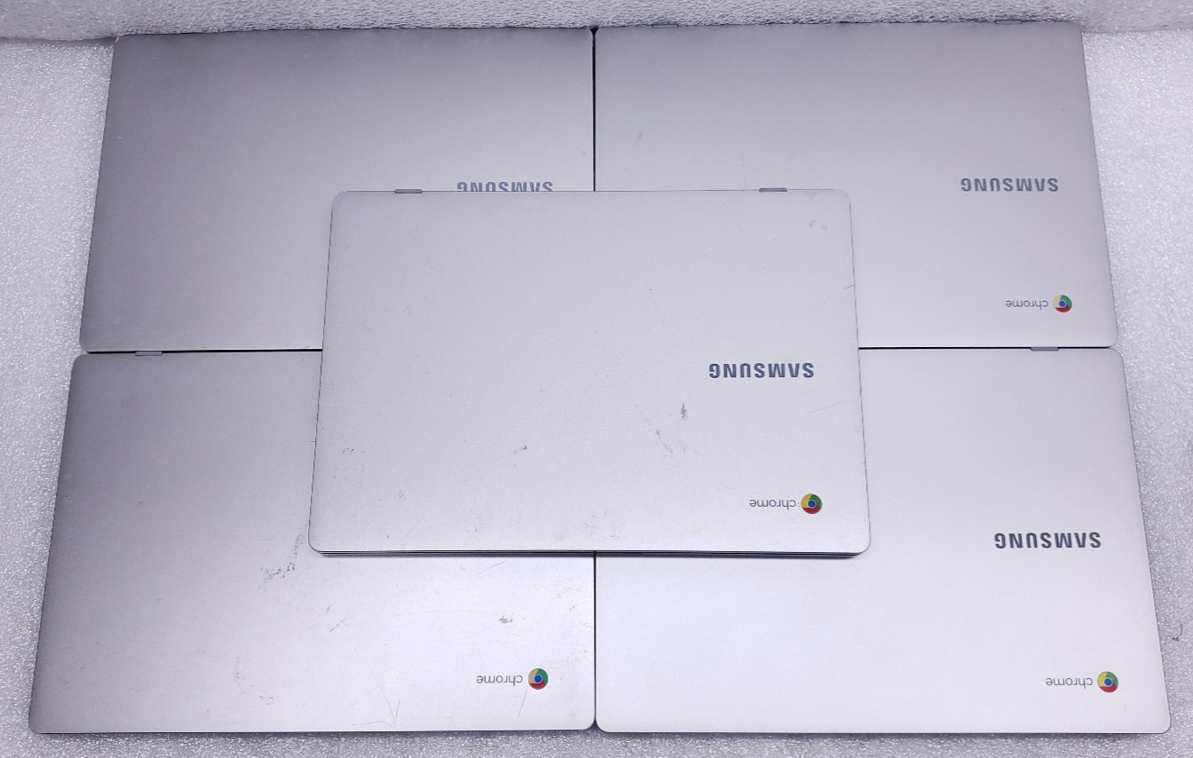 Lot Of 5 Samsung Chromebook 4 Celeron N4000 11.6in 6GB RAM 4GB eMMC XE310XBA #99
