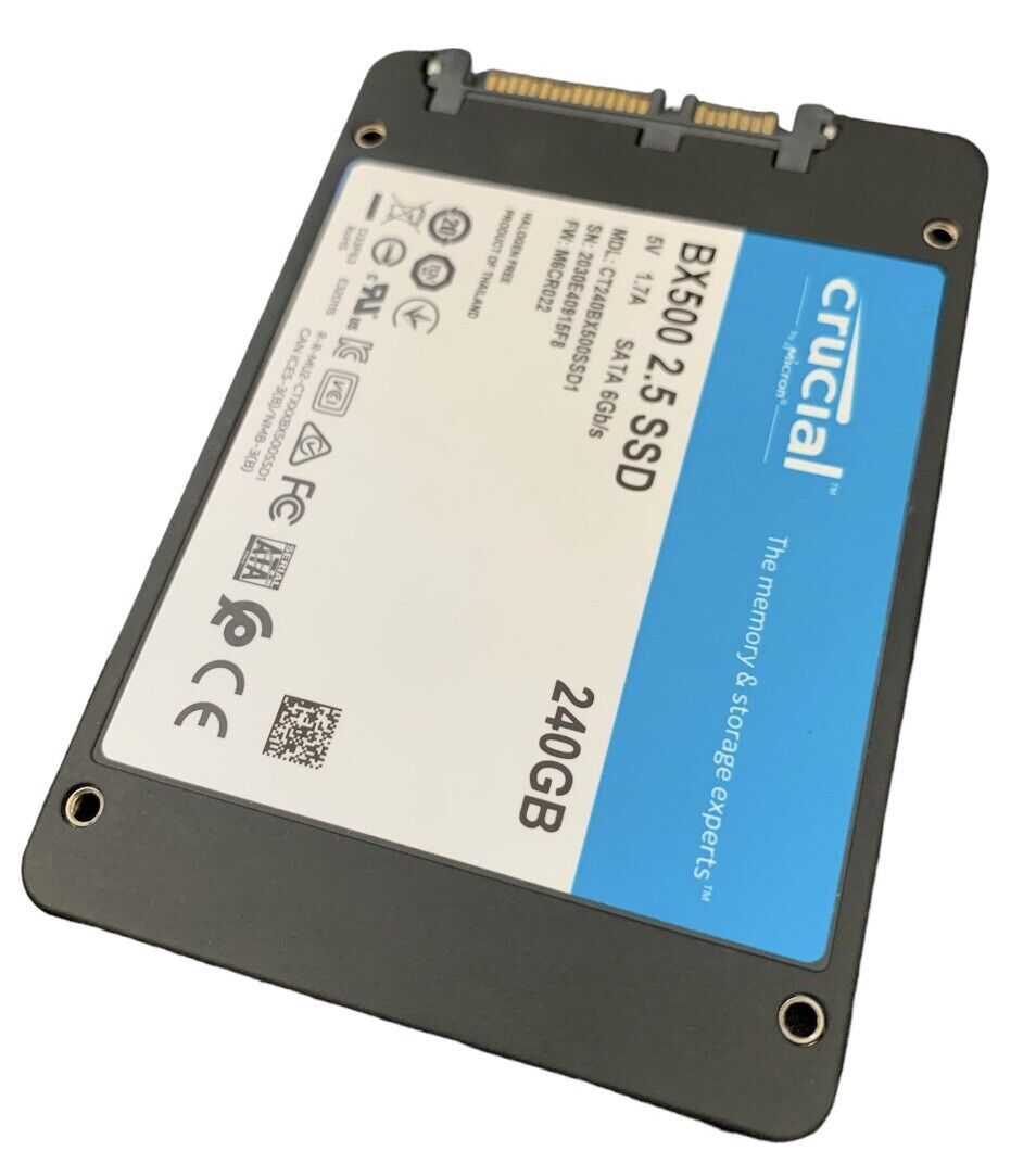 SSD Solid State Drive 120GB 240GB 256GB 500GB 2.5″ SATA Laptop Desktop PC Lot