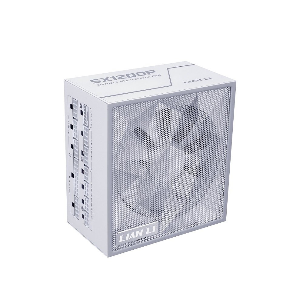 Lian Li SX 1200W Full Modular Compact ATX Power Supply SX1200P.W White