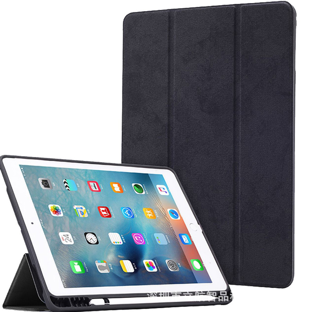 For iPad 9th 8th 7th Generation Air Pro 9.7″ Smart Case Cover With Pen Holder