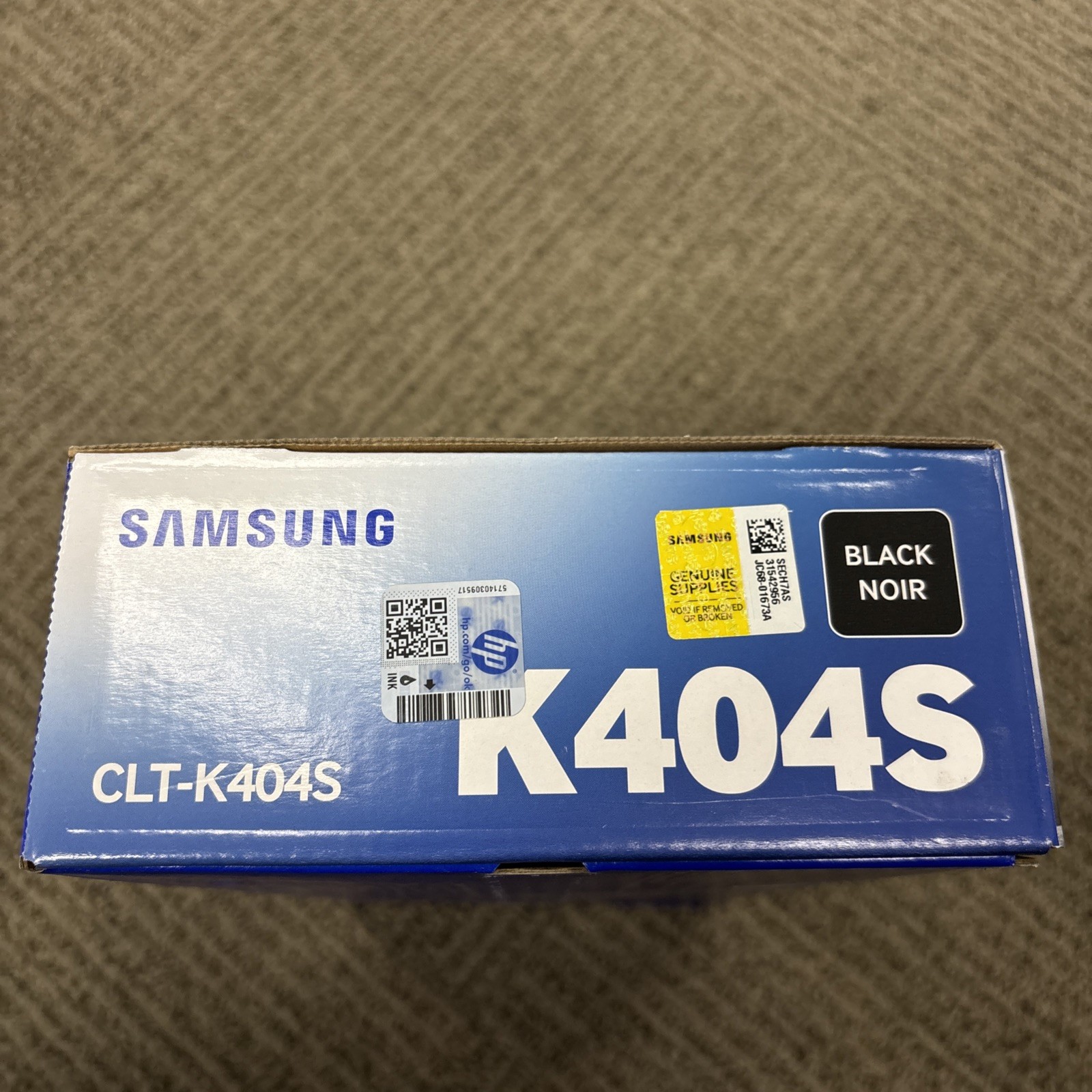 Samsung CLT-K404S Black Toner Genuine Brand New OEM