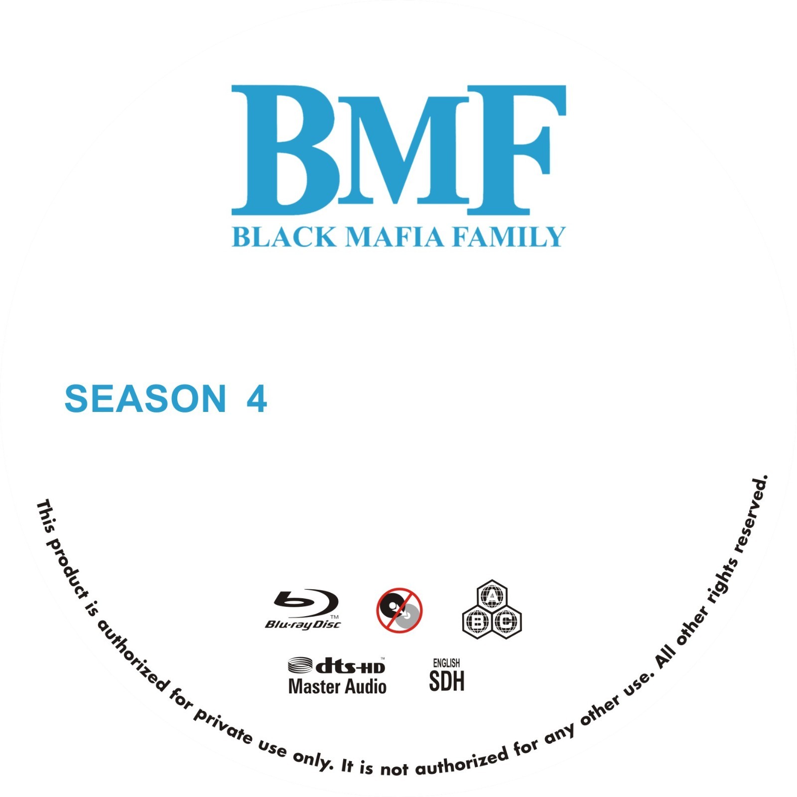 New Sealed BMF Season 1-4 Episodes 1-38: [4BD Blu-ray Box Set] All Region