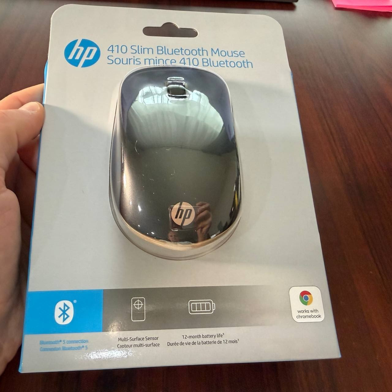 HP 410 Slim Bluetooth Wireless Mouse for Wind. PC/macOS/iPad/Chrome – New Sealed