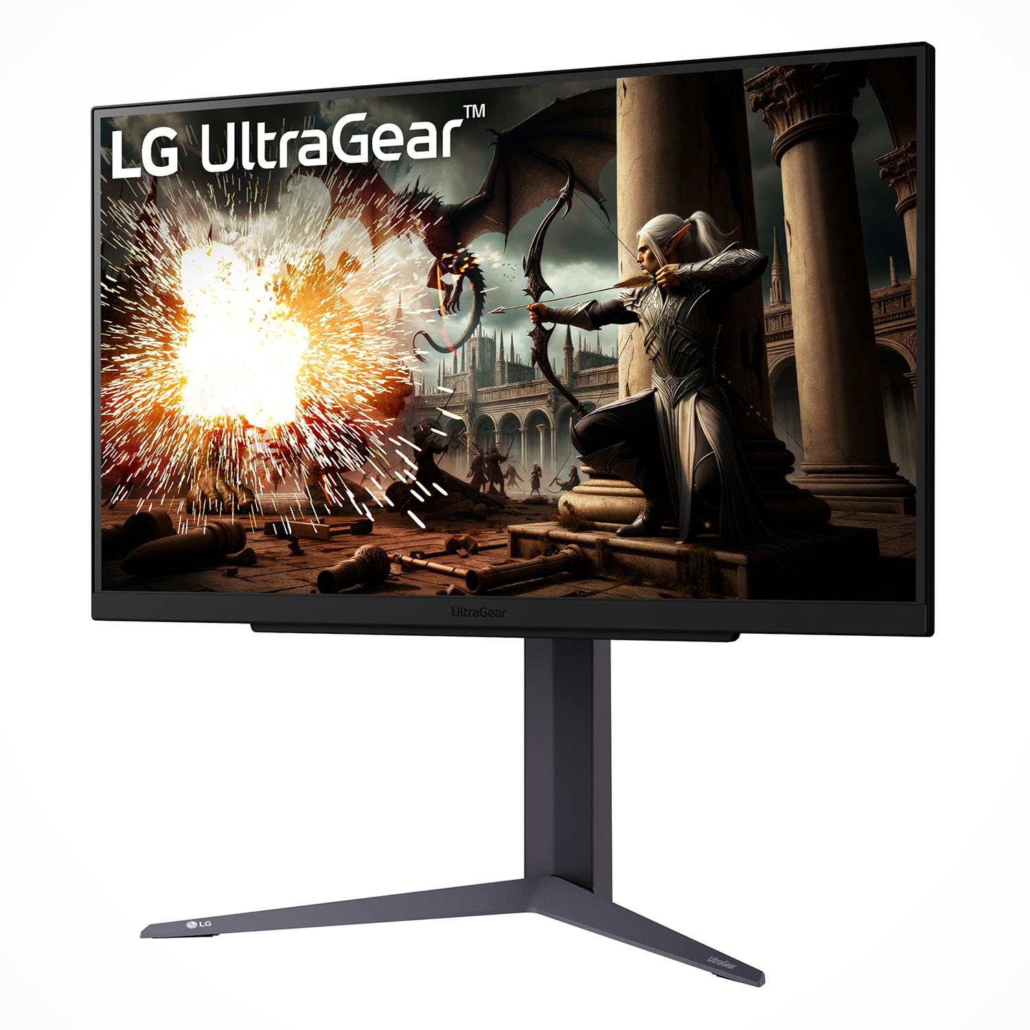LG 27″ UltraGear QHD 1440P 180Hz 1ms G-Sync Compatible IPS Gaming Monitor