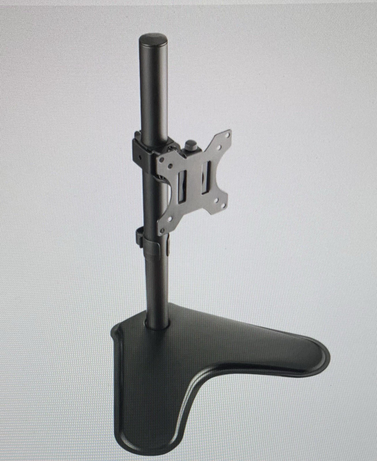 SIIG Height Adjustable Single Monitor Freestanding Desk Stand for 13 to 32″