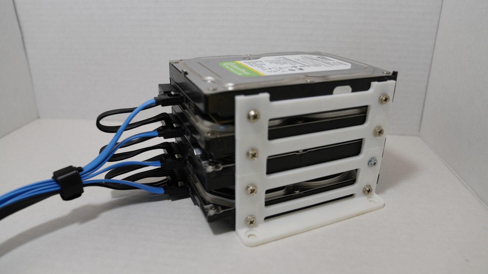 3.5 hard drive storage stack 4x
