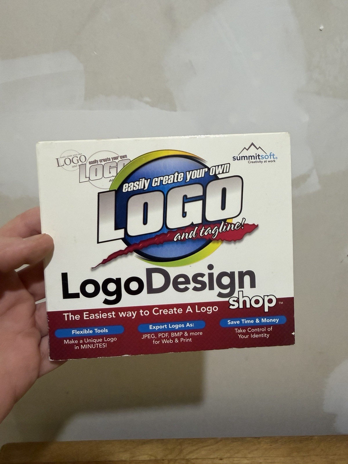 Logo Design Shop – Summit Software Windows XP 2000 Vista Jewel Case 2008