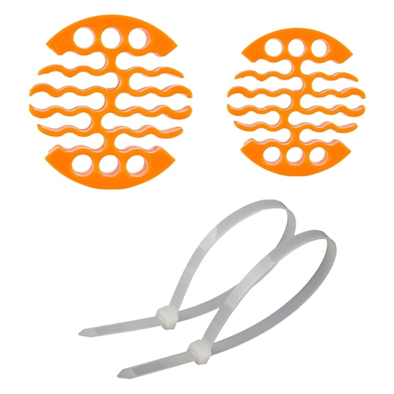 2Pcs Cables management Tool 30 Wire Networks Cable combs Cable Organizing Tool
