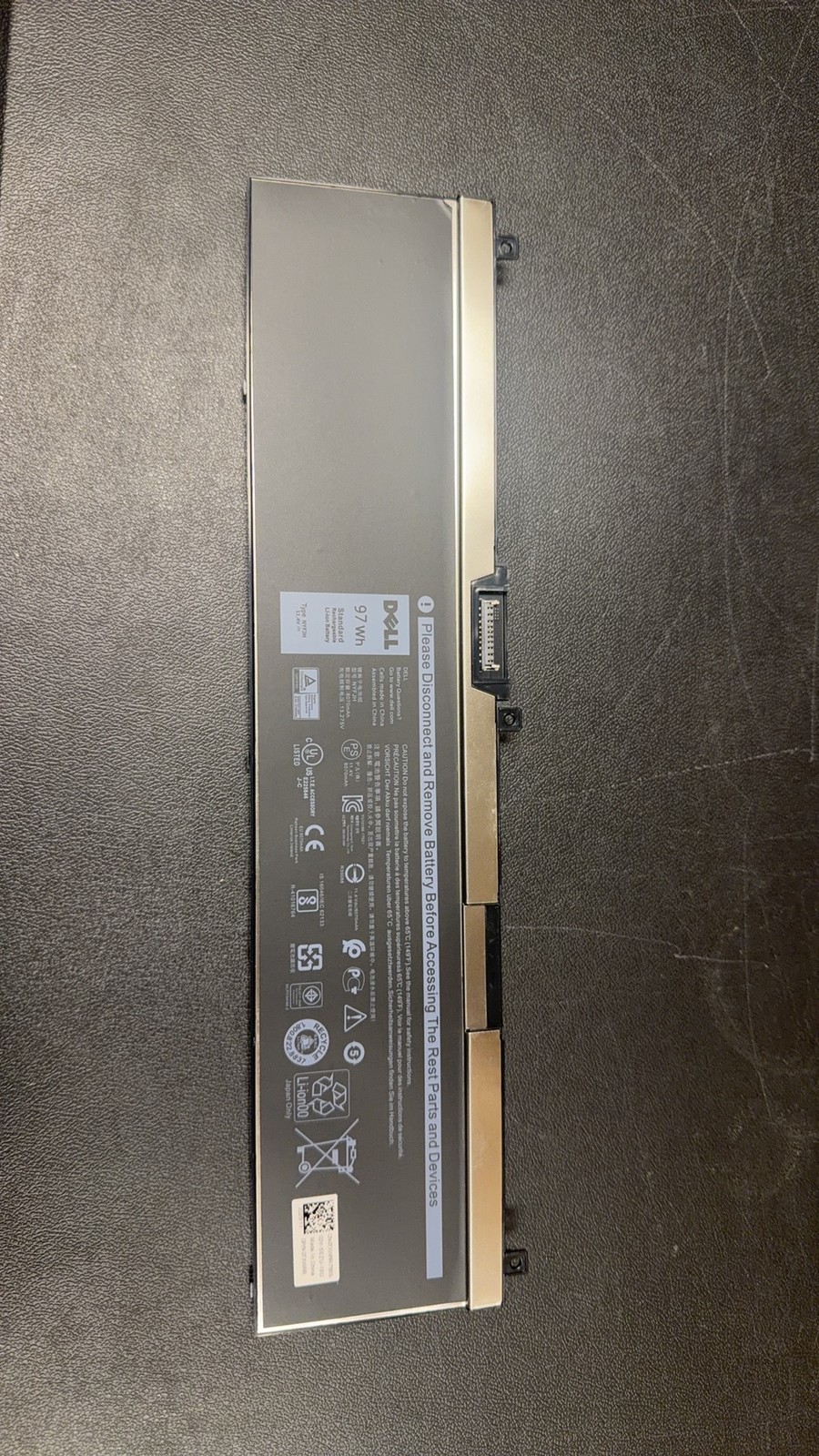 Genuine Laptop 97Wh NYFJH Battery For Dell Precision 7530 7730 7540 7740 6-CELL