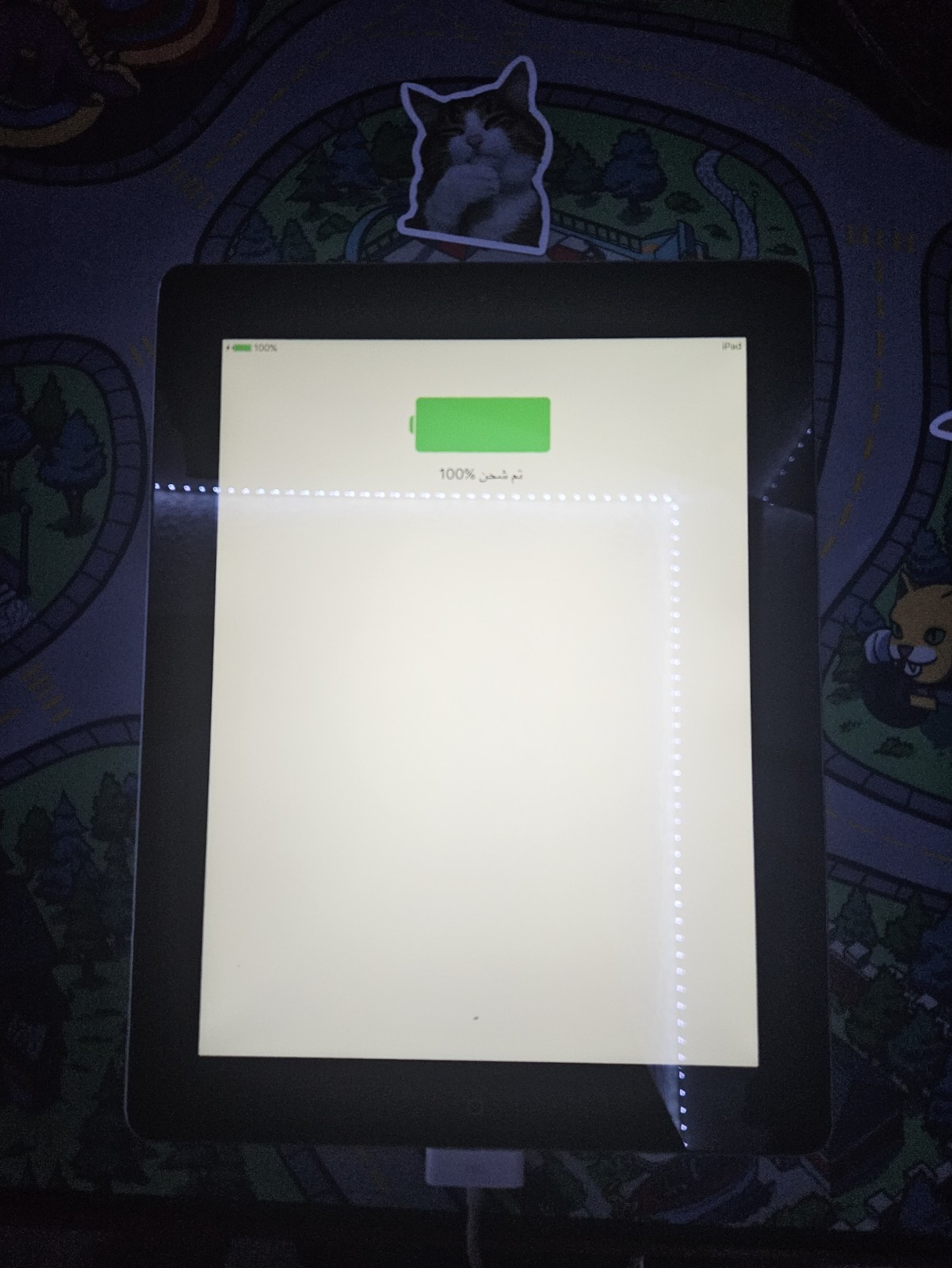 Apple iPad 3rd Gen 32GB Wi-Fi Tablet Silver Black iOS Built-In Front Rear Camera