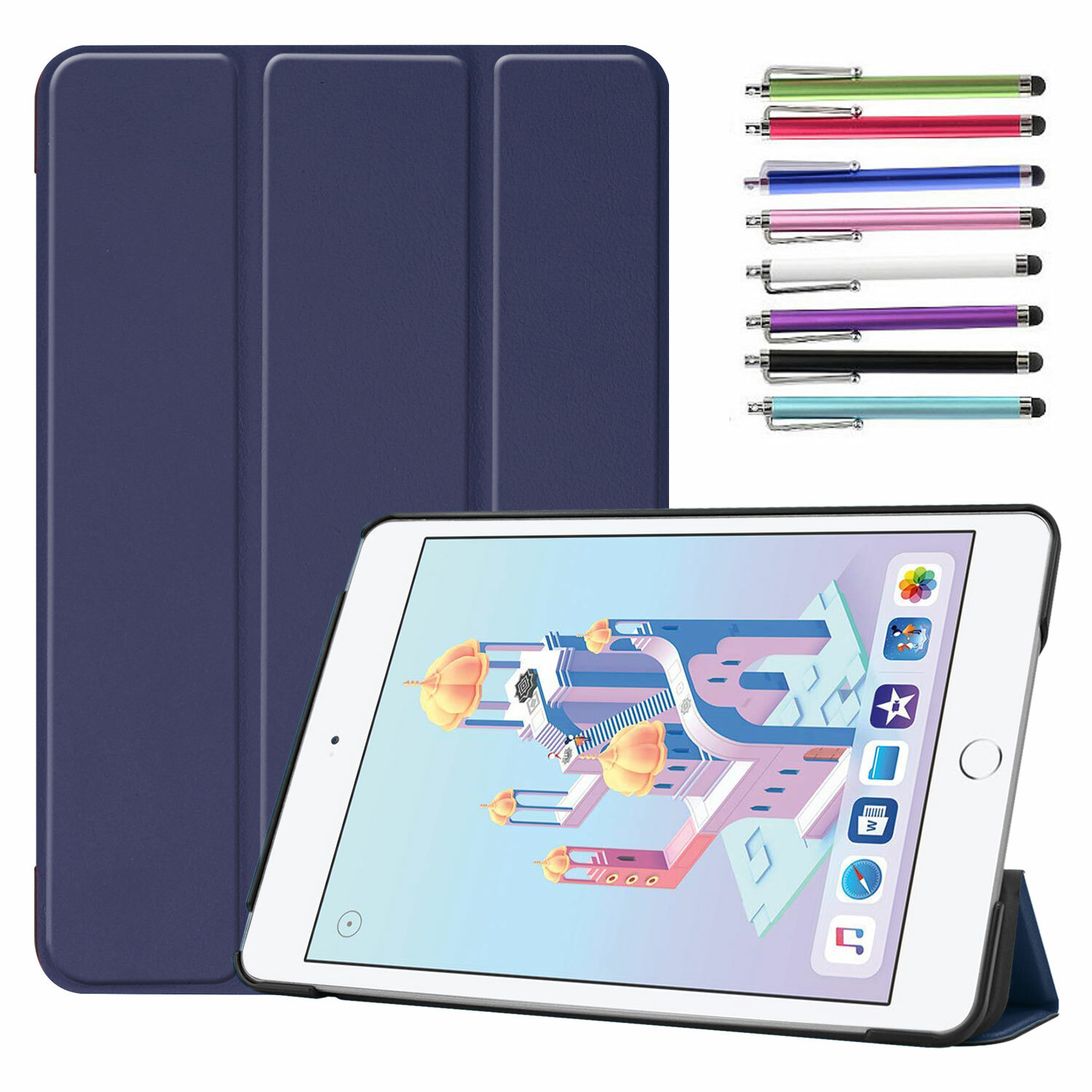 Smart Case For Apple iPad 9th Generation Cover 10.2-inch with Auto Sleep/Wake