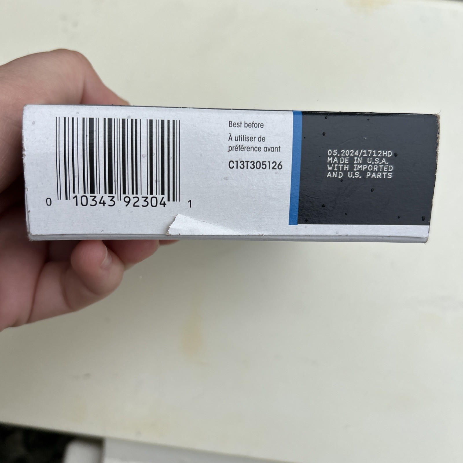 Epson 288 Ink Cartridge – Black (T288120-D2) EXP 05/2024 Sealed