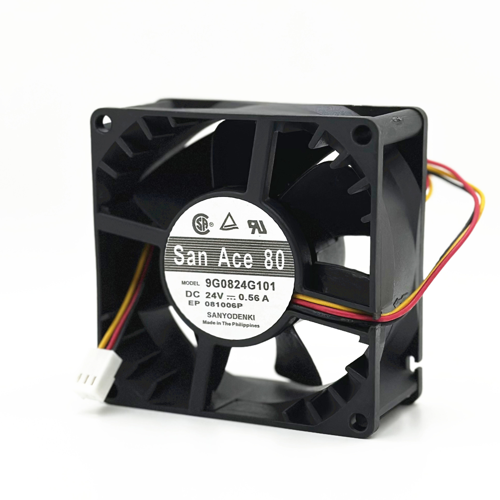 SANYO 9G0824G101 24V 0.56A 8038 8CM Inverter Cooling Fan
