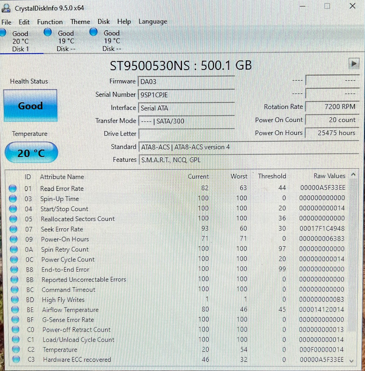 Seagate Constellation ST9500530NS 500GB 7200RPM 2.5″ SFF SATA HDD Dell OEM J770N