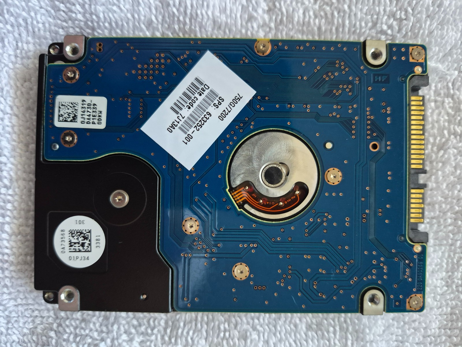 HGST 750GB 7200RPM 2.5″ SATA HDD HTS727575A9E364 Wiped Tested CDI 100% Laptop
