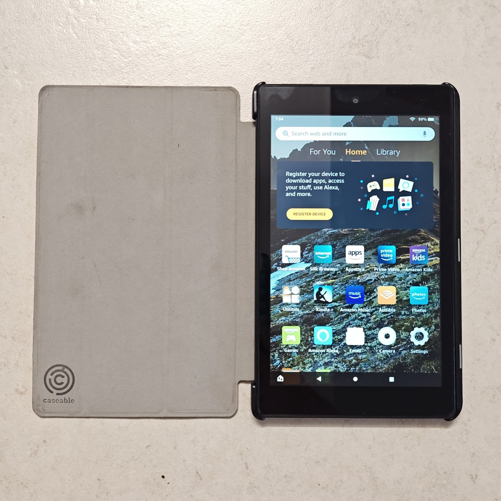 Amazon Fire HD 8 (8th Gen) L5S83A Tablet (Wi-Fi) – 32GB Black – BUNDLED #4046