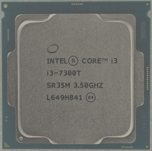 Intel Core i3-7300 T 2 x 3.50 GHz / 3 MB / LGA 1151 / 8GT/s Processor