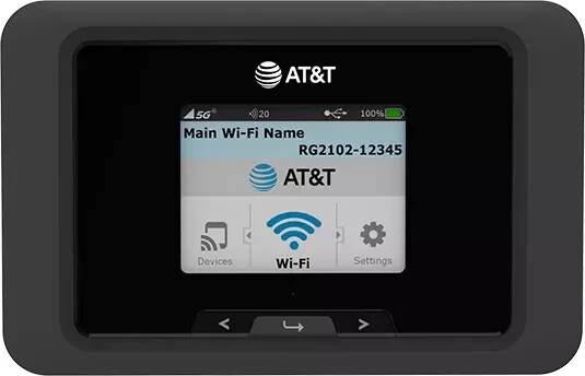 Franklin A50 MIFI Broadband Modem Hotspot 5G Wireless WiFi Mobile For AT&T Only