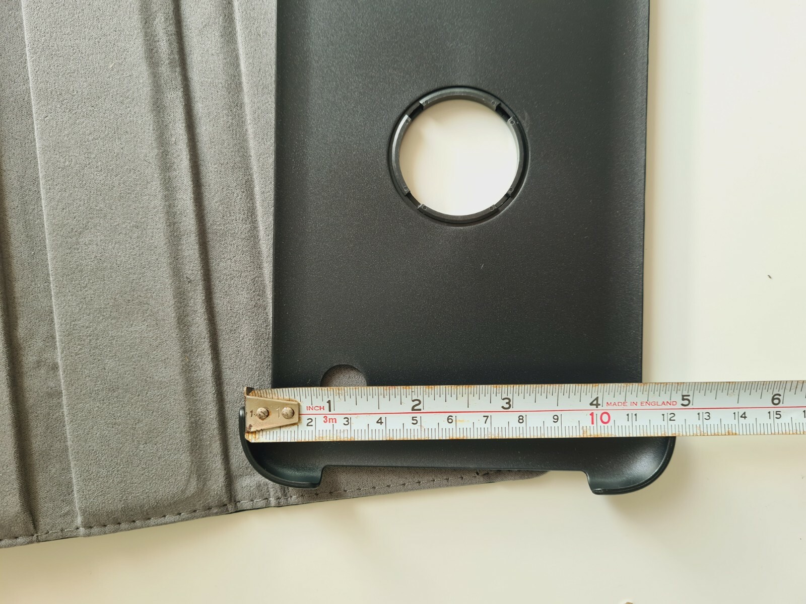 Black Rotated Tablet case for 7.5 inch / to 4.5 inch tablet
