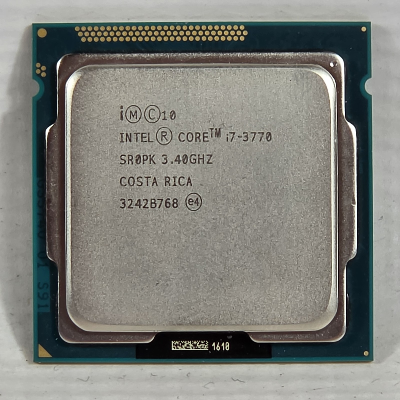Intel Core i7-3770 3.40GHz Quad-Core CPU Processor SR0PK LGA1155 – CPU497A