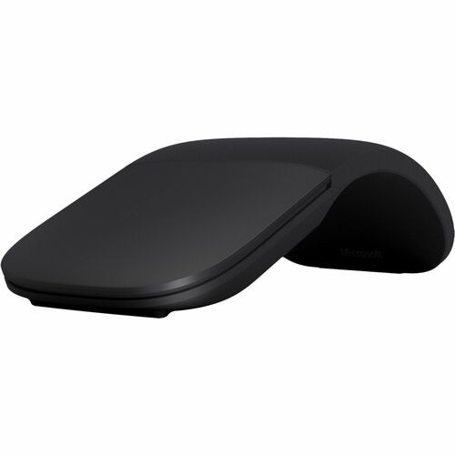 Microsoft Arc Mouse (Black) – BlueTrack – Wireless – 32.81 ft – Bluetooth – 2.40