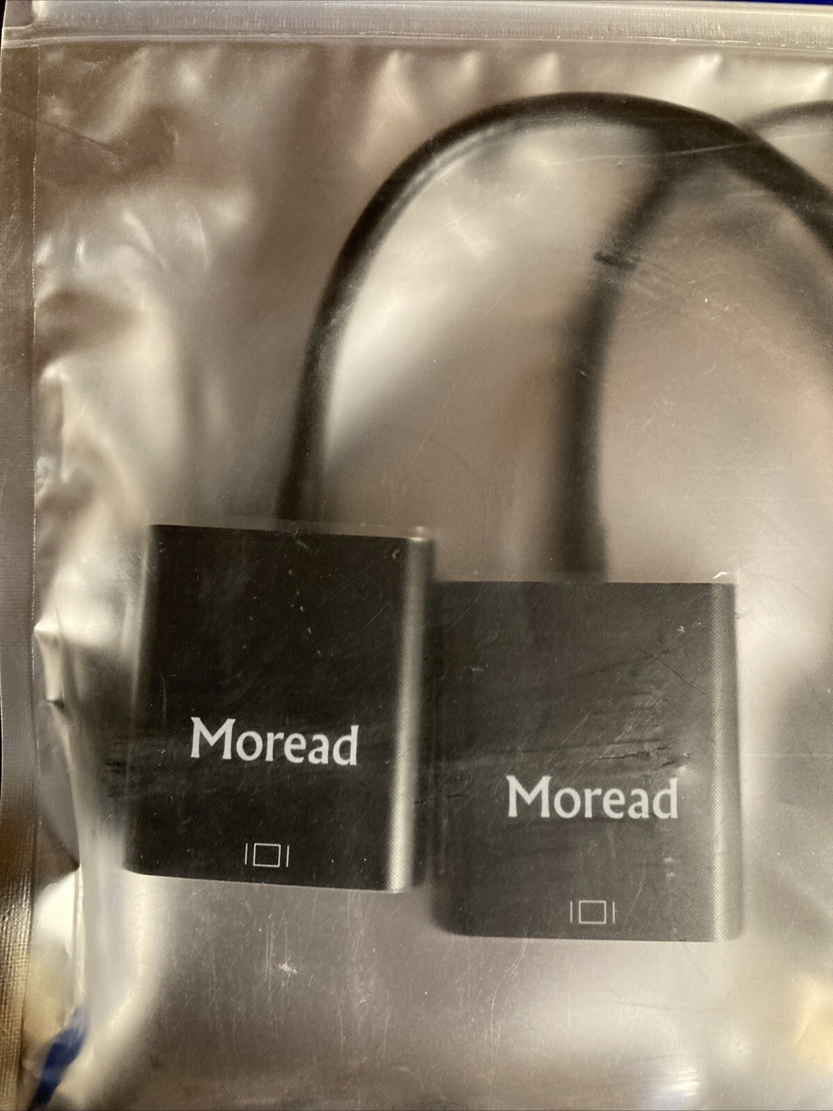 Moread Gold Plated HDMI To VGA Adapter 2-pack