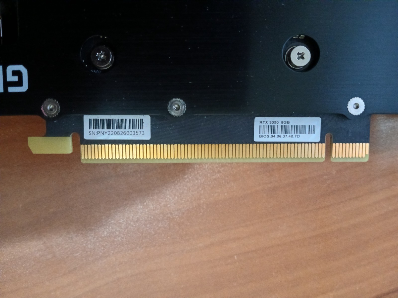 PNY Nvidia GeForce RTX 3050 8GB GDDR6 Graphics Card GPU PC Used