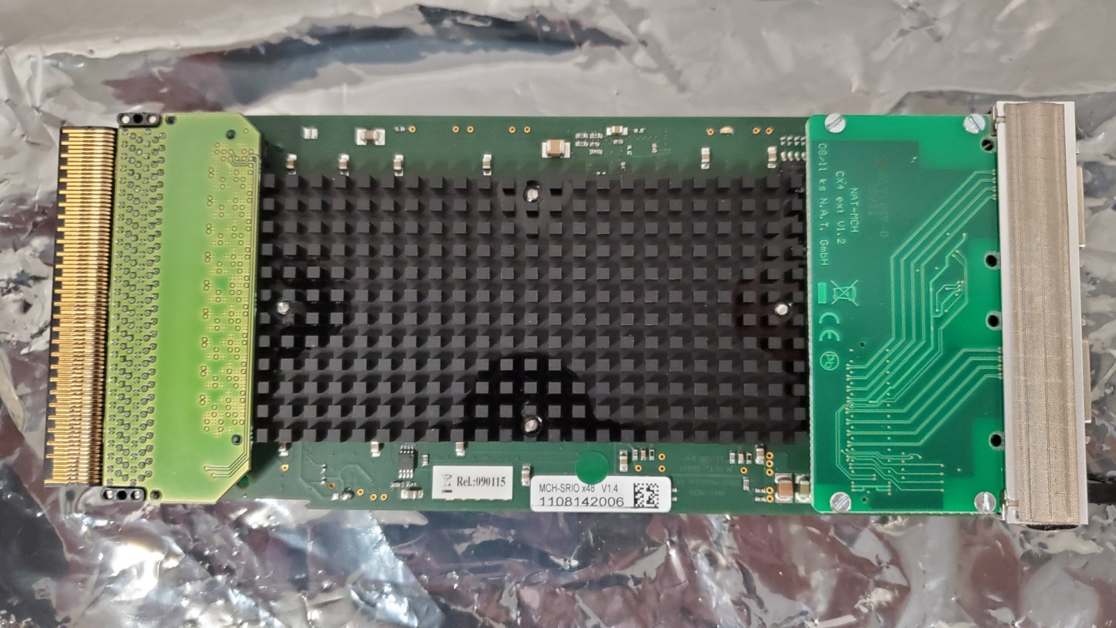 NAT MCH-SRIO -x48 V1.4 MCH-Basic V3.4 N.A.T MCH Module Card