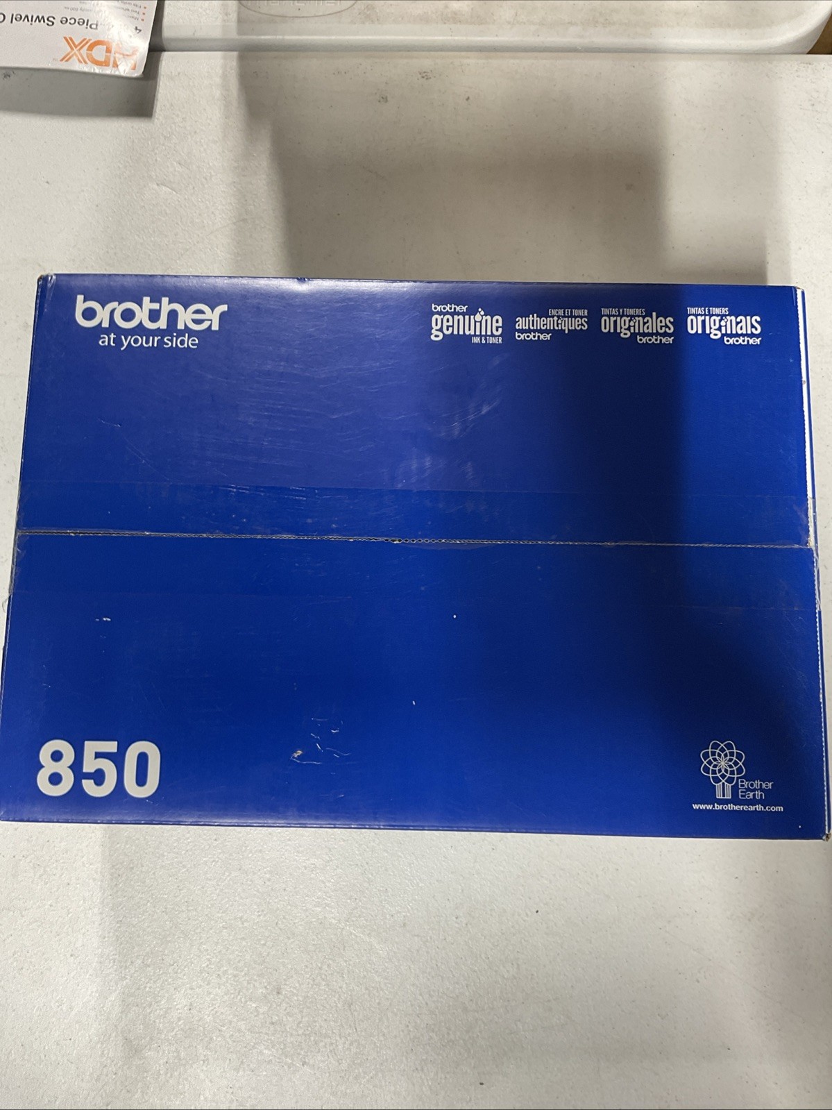 Genuine Brother TN850 Black High Yield Toner Cartridge OEM Open Box New